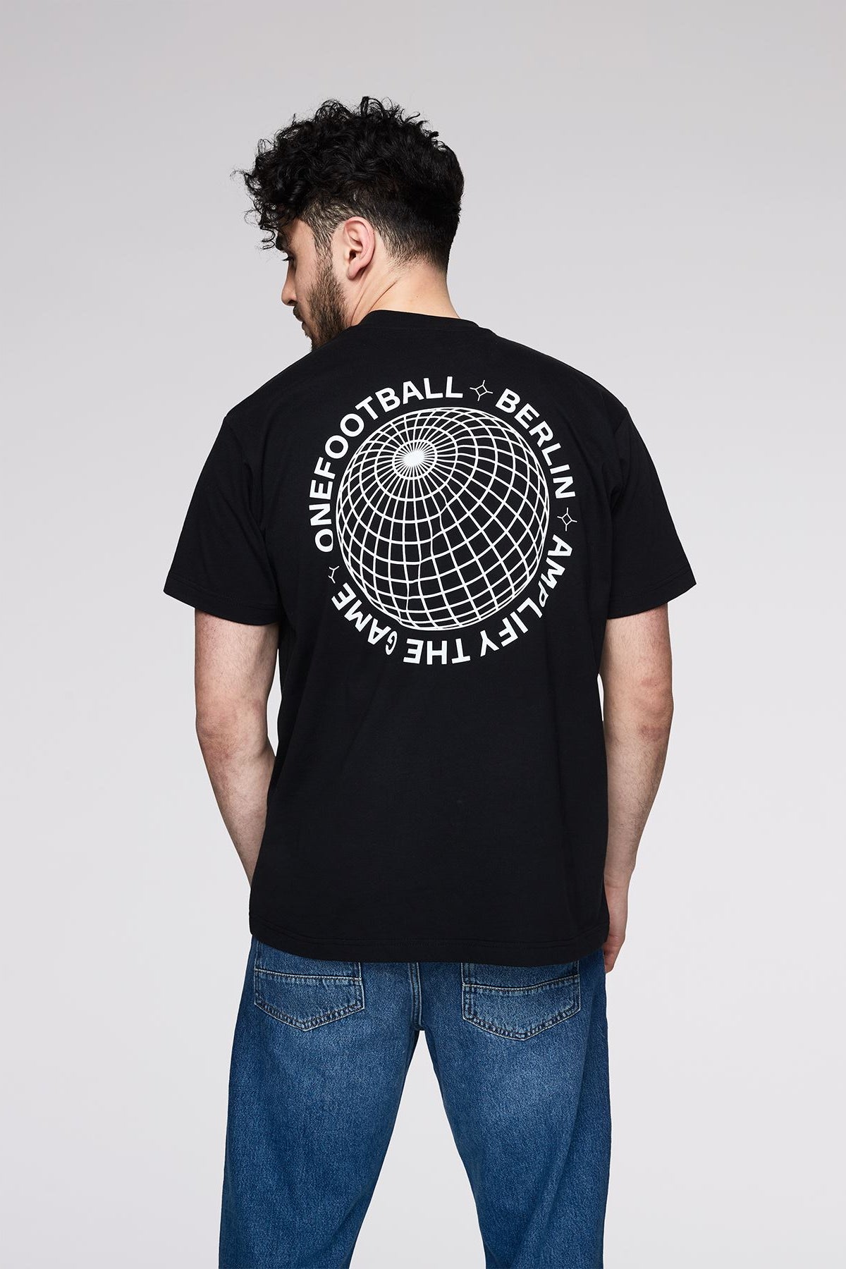 Black Tee T-Shirt OneFootball Store 