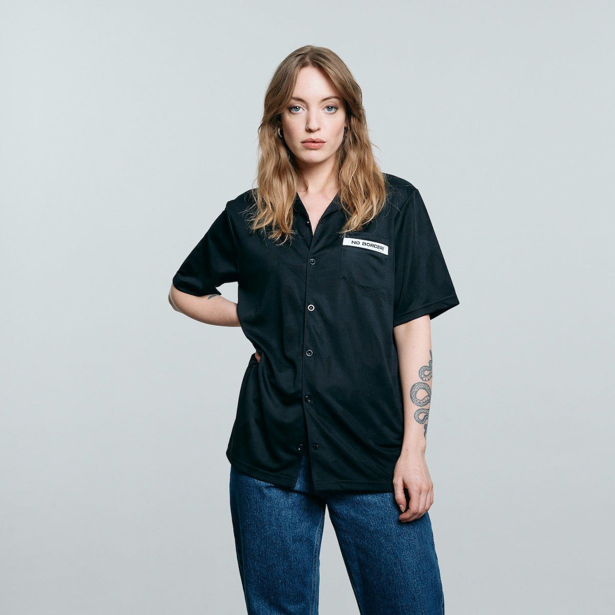 No Borders Black Shirt Shirt OneFootball Store 