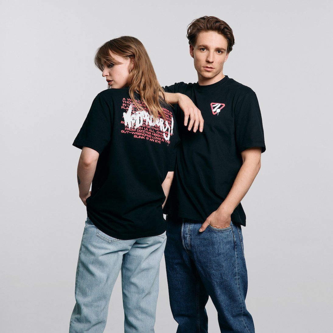 No Borders Black Tee T-Shirt OneFootball Store 