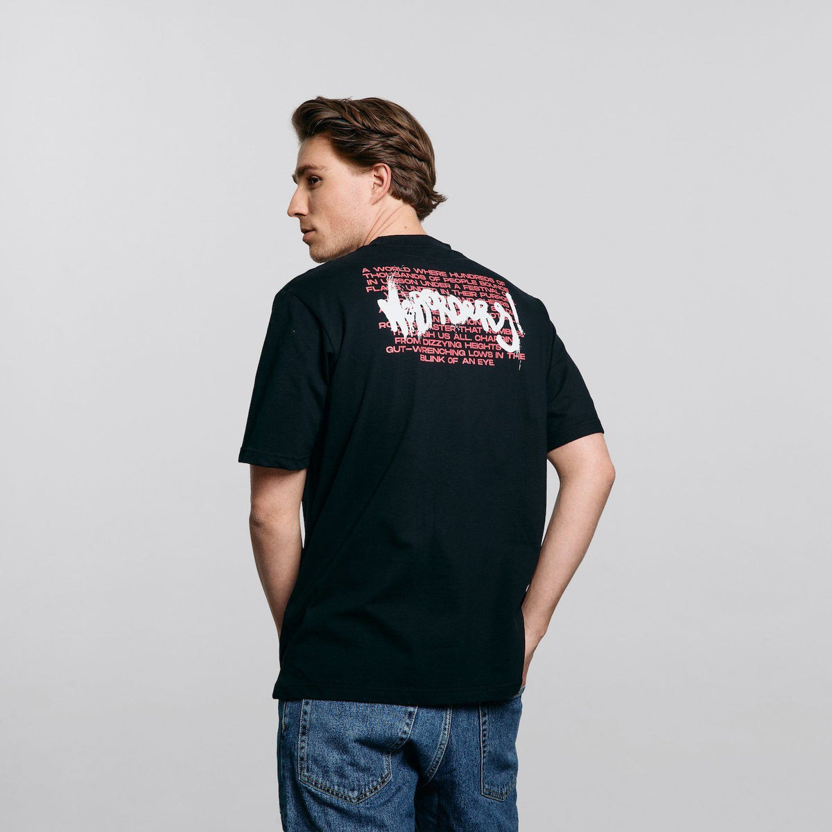 No Borders Black Tee T-Shirt OneFootball Store 