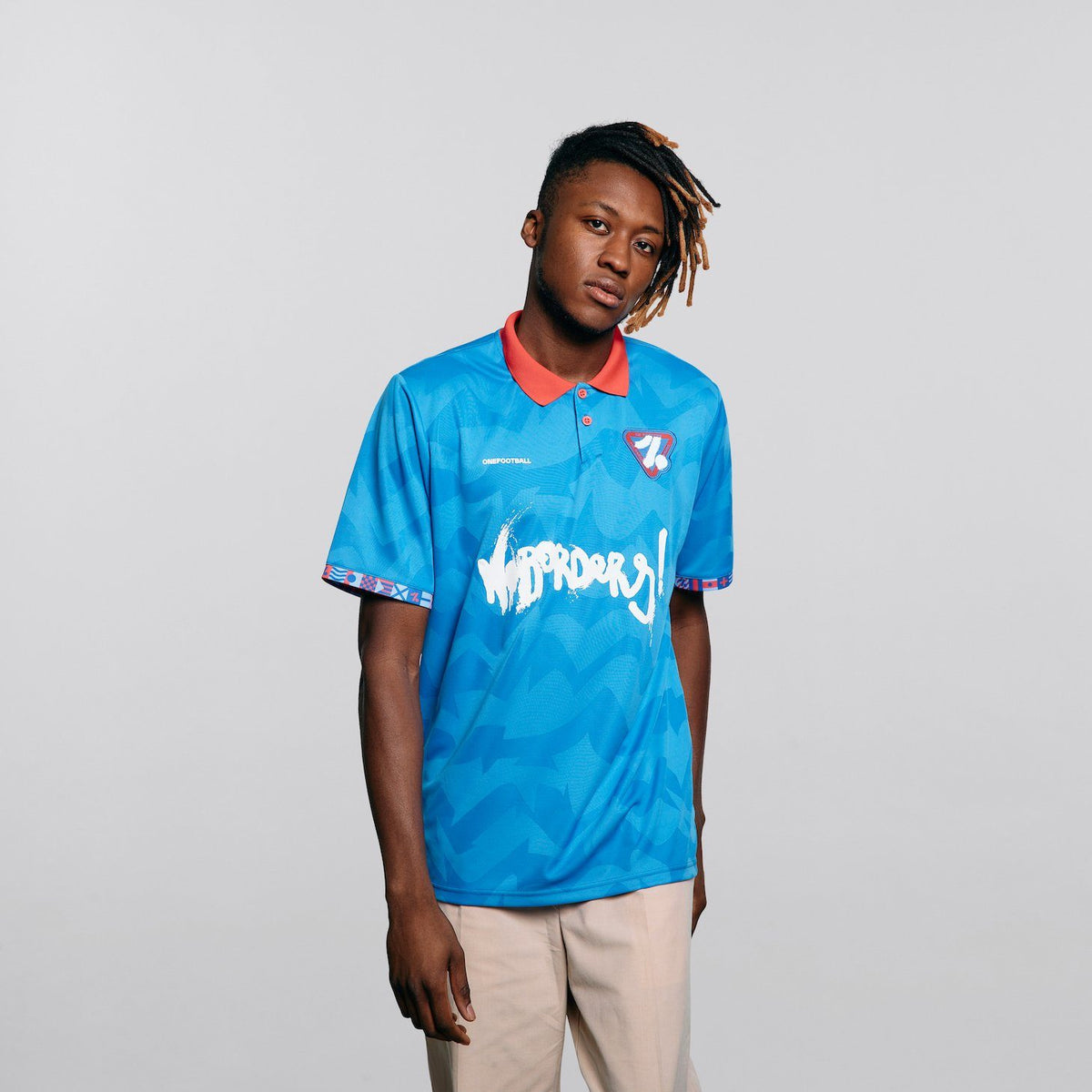 Football blue jersey 2025