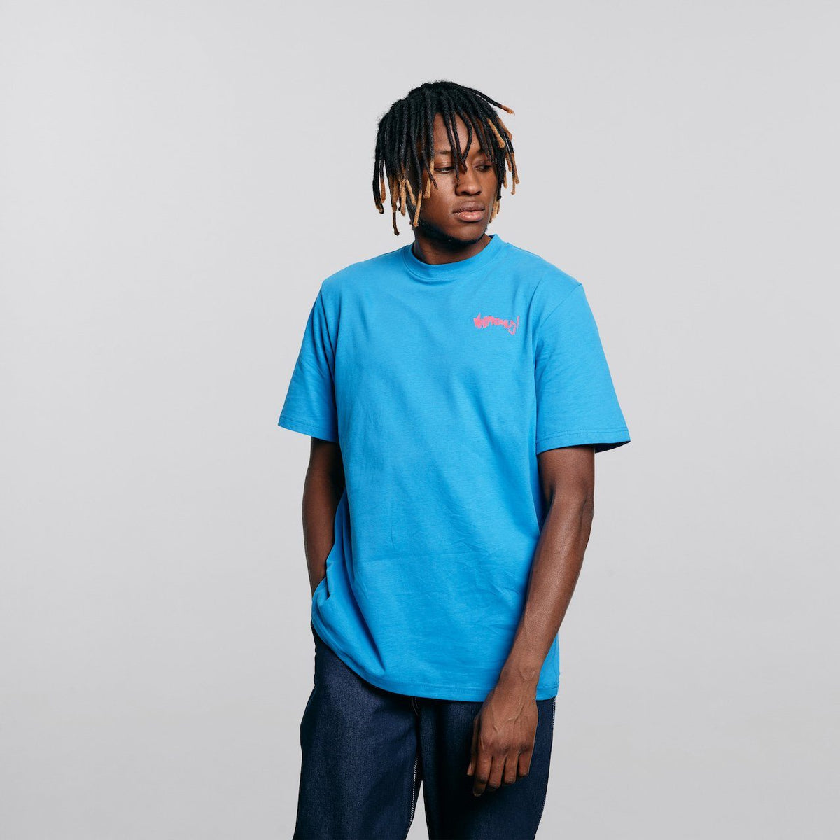 No Borders Blue Tee T-Shirt OneFootball Store 