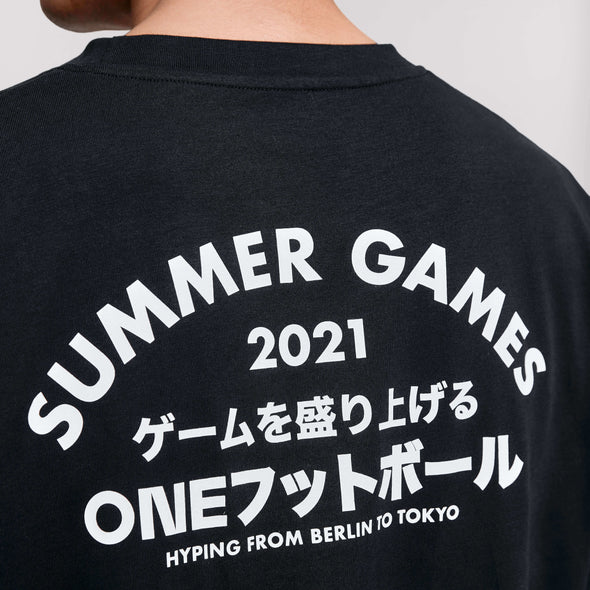 Summer Games Black Tee T-Shirt OneFootball Store 